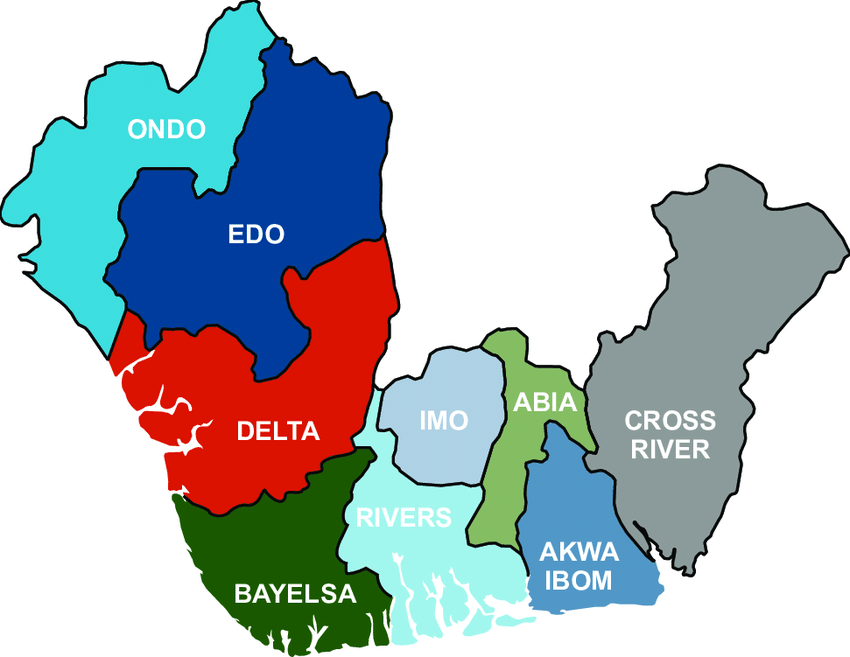 Maps-showing-Niger-Delta-States