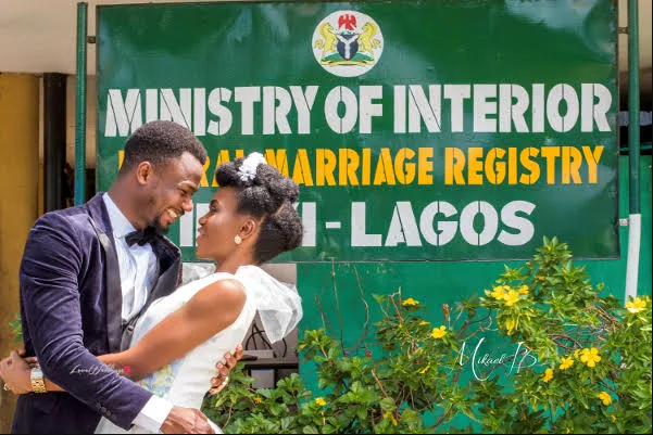 court wedding in Nigeria
