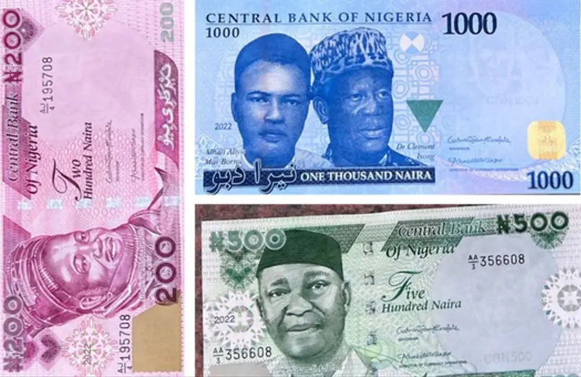 pictures of new naira notes