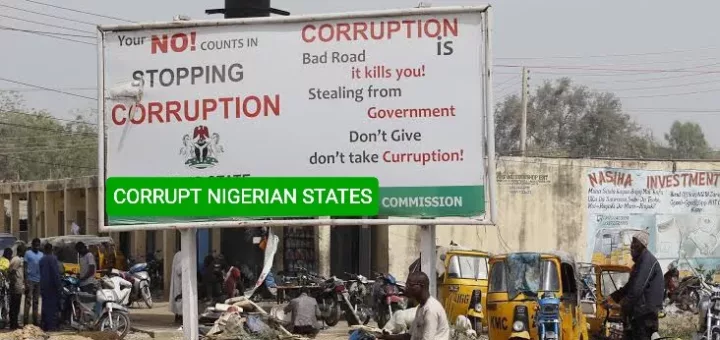 corrupt nigerian states