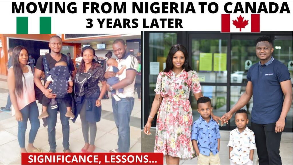 relocate to canada from Nigeria with family