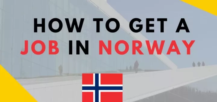 get a job in norway