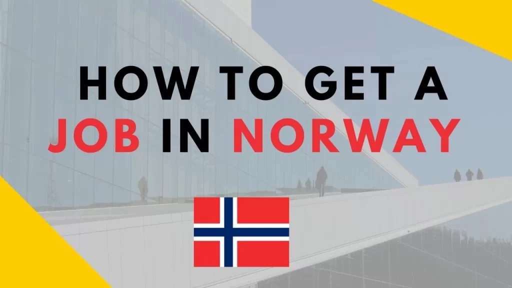 get a job in norway