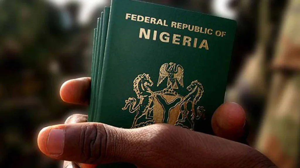 Nigerian international passport