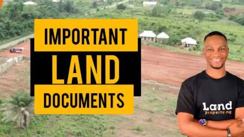 land documents in Nigeria