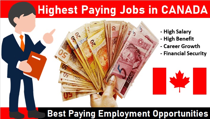 best paying canadian jobs